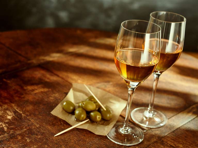 Fino: the driest type of sherry wines