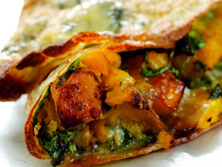 Oven Roasted Butternut Squash Recipes 7 ideas for savoury pancake fillings Saga