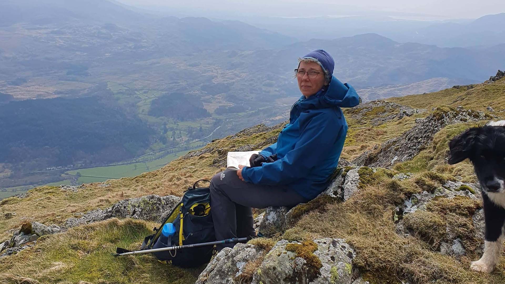 Sue Sharp retrained as a Hill and Moorland Leader 