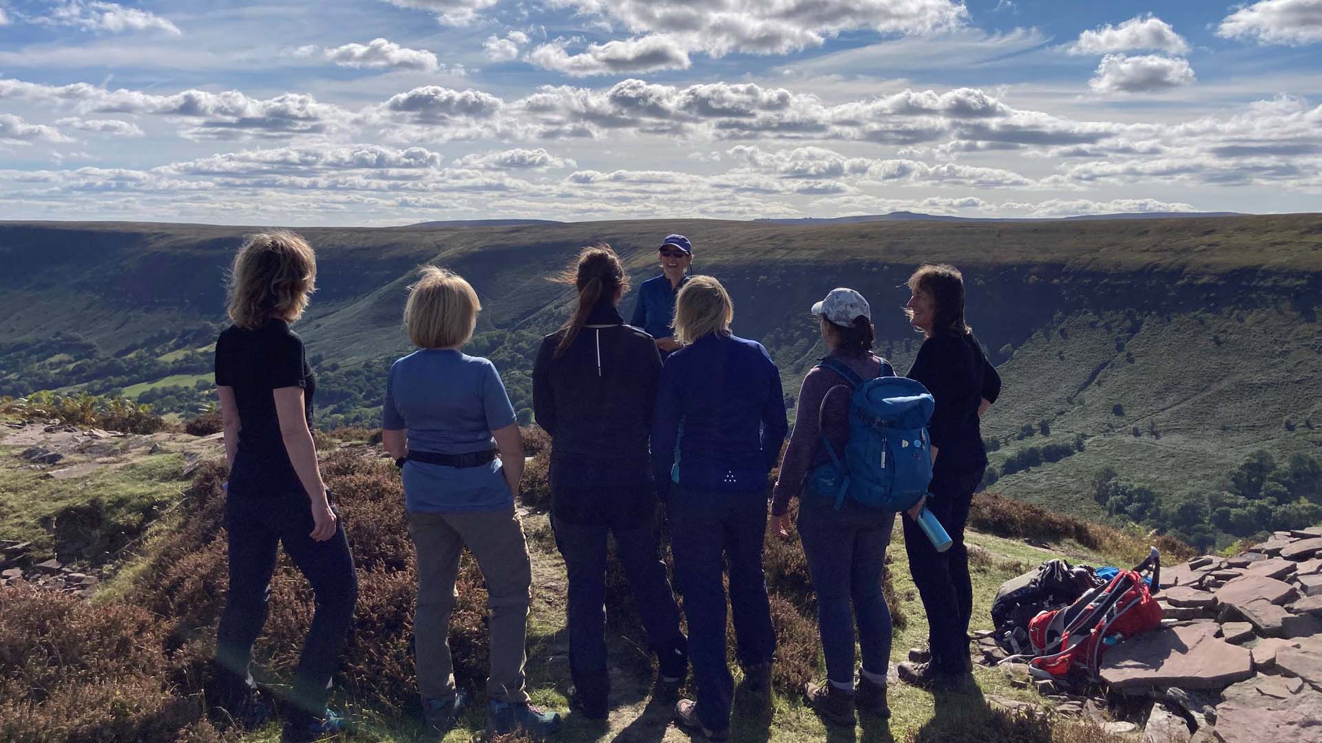 A qualified walking guide can help you navigate tough terrain