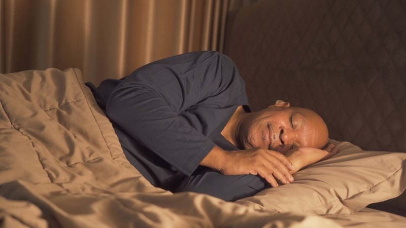 Man sleeping