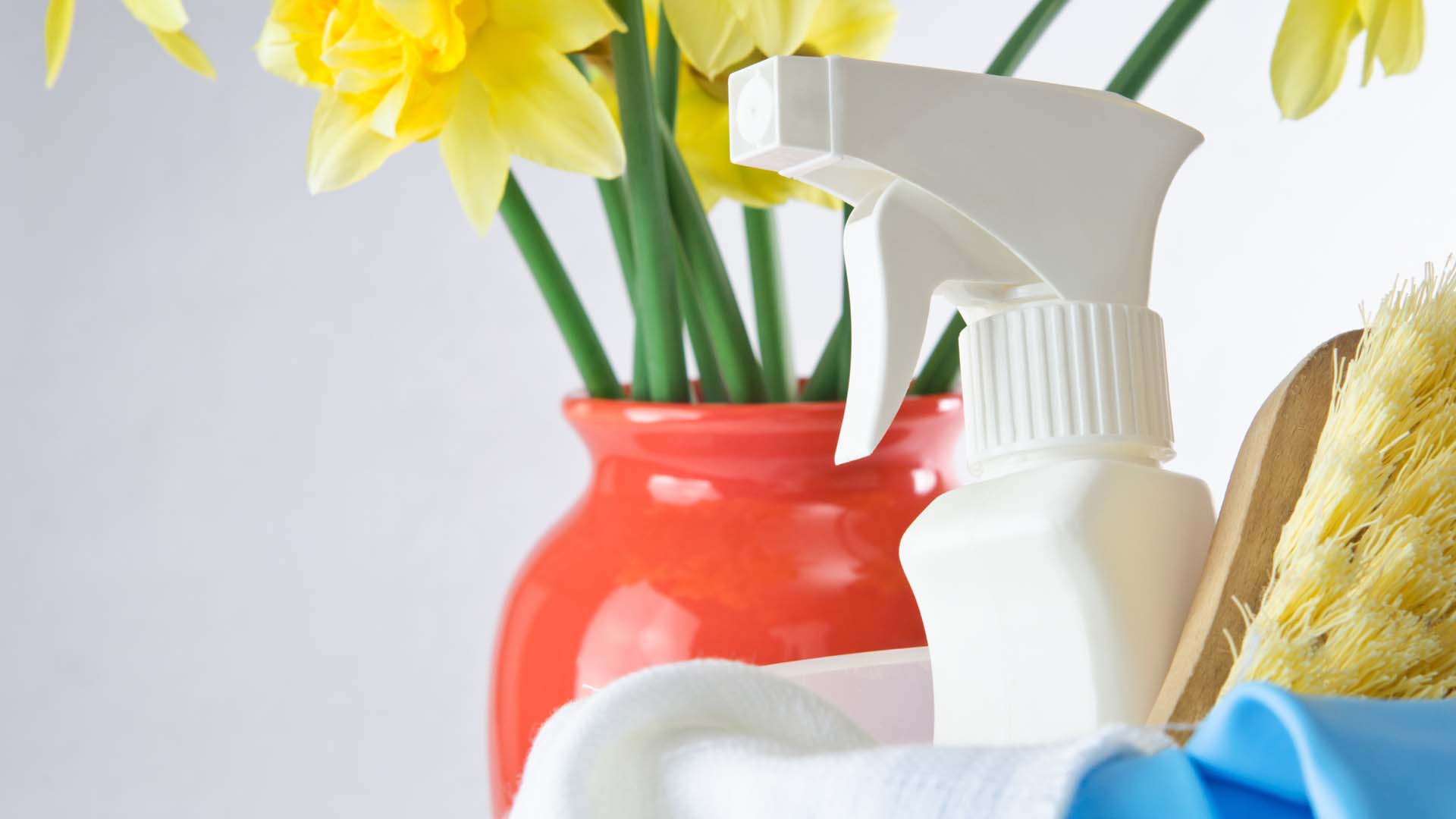 Cleaning hacks in spring