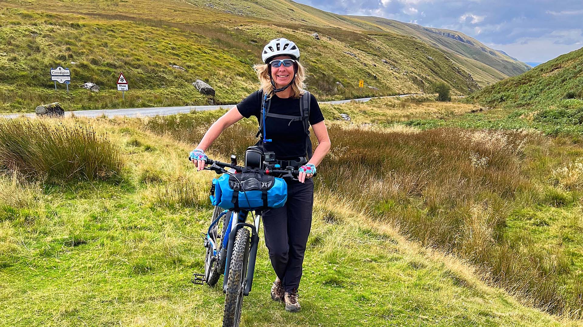 I now love exploring the countryside on my e-MTB