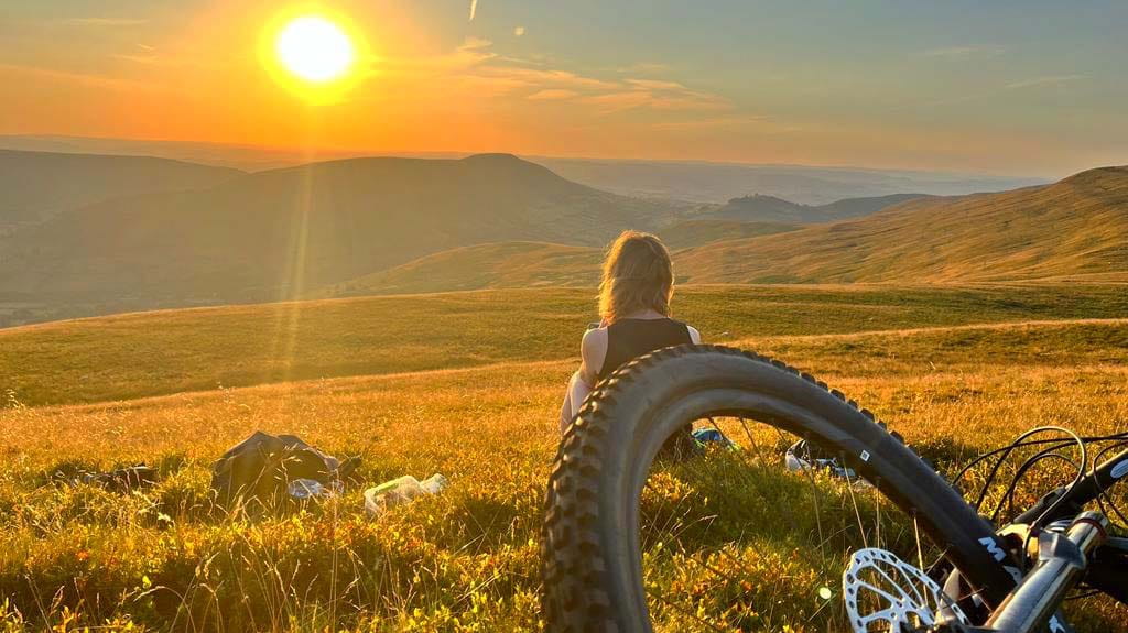 Watching sunsets adds to the joy of getting out in the countryside