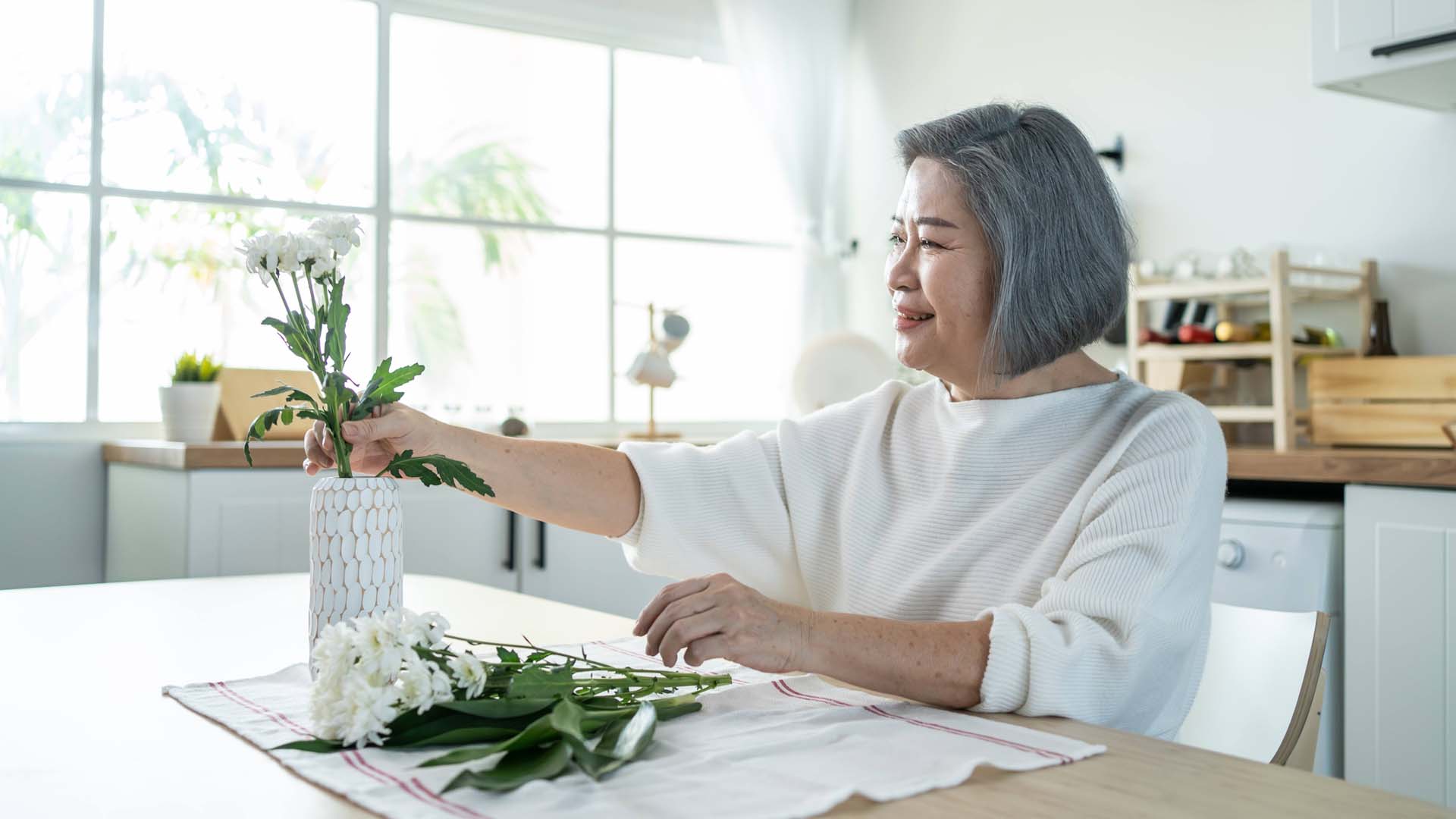 There are ways to prolong the life of your flowers once they're home