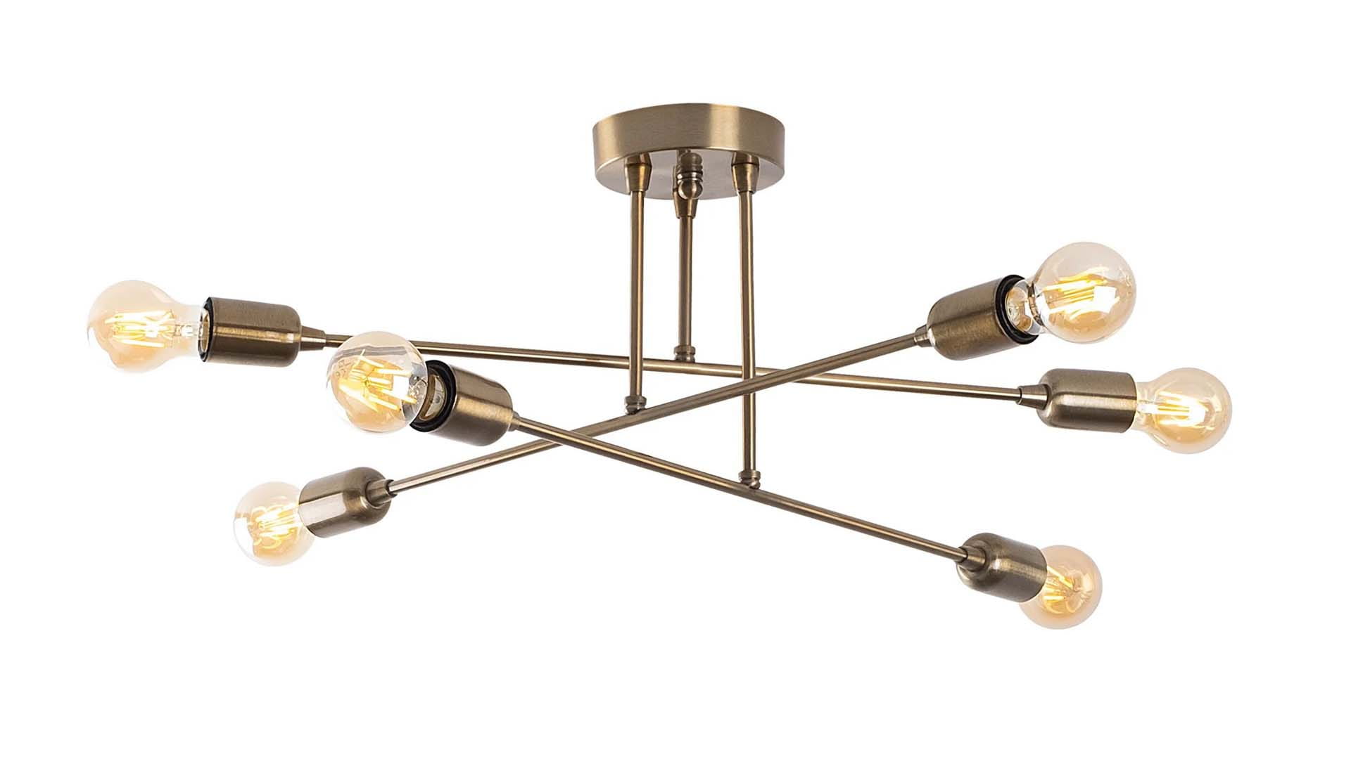 The Abby 6-Light Sputnik Chandelier from Wayfair 