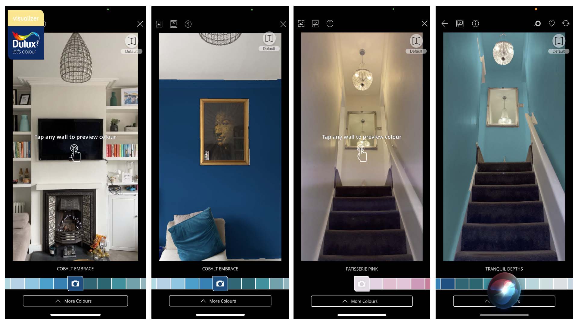 Dulux Visualiser lets you virtually see new paint colours on your walls