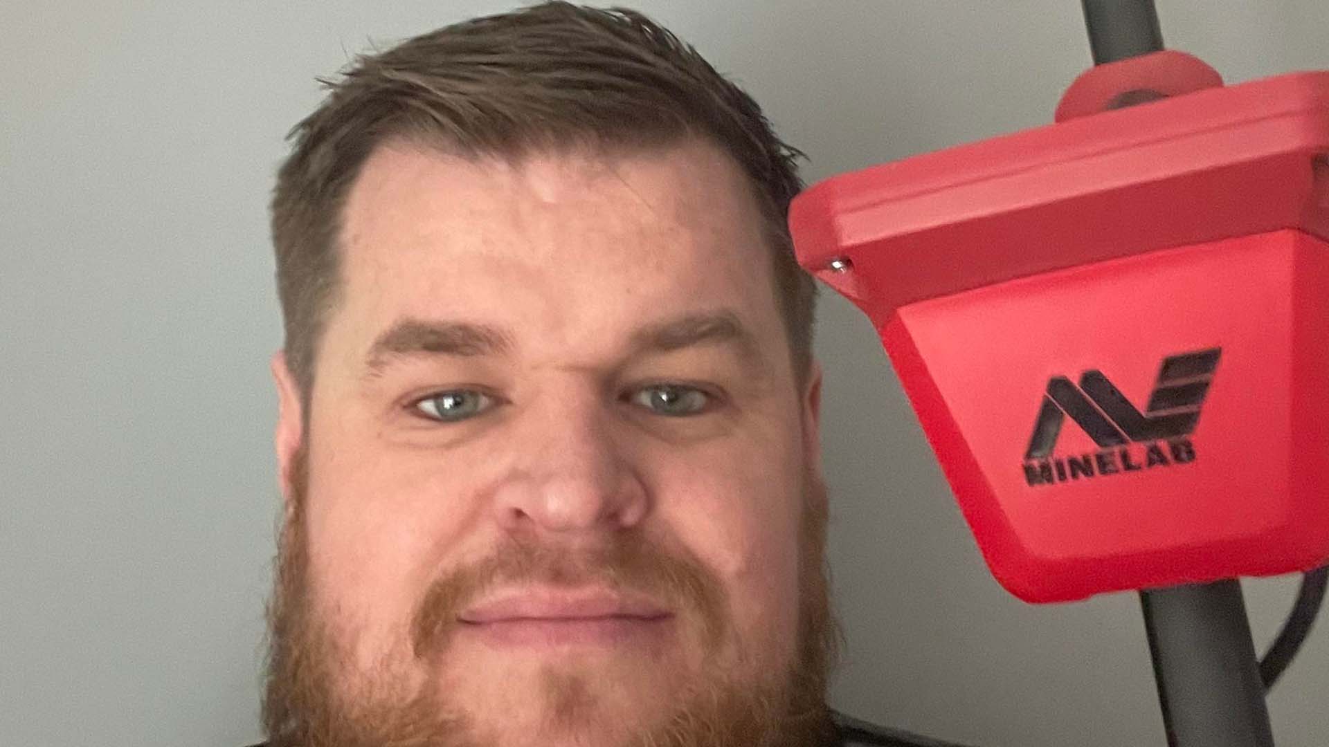 Junor got more than he bargained for when he bought a metal detector