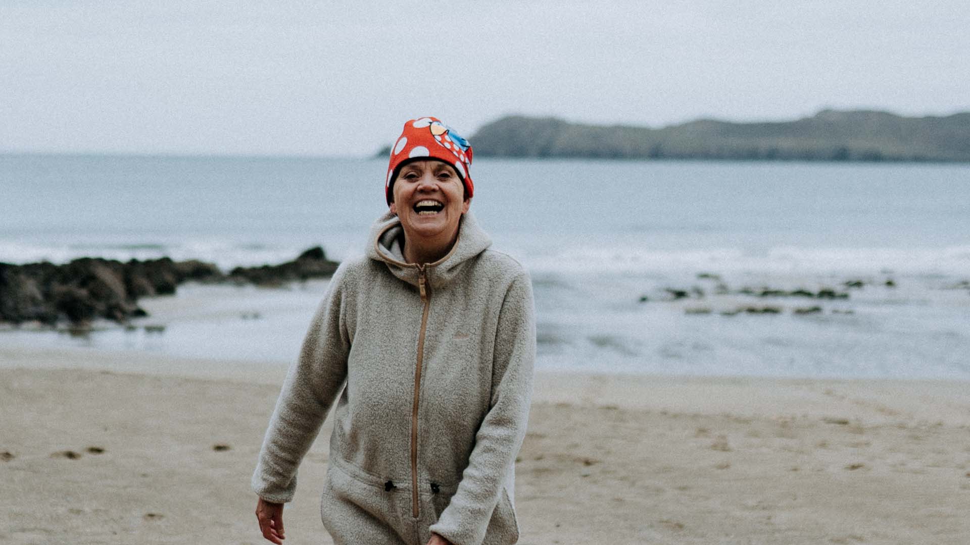 Sian Richardson, the founder of The Bluetits Chill Swimmers