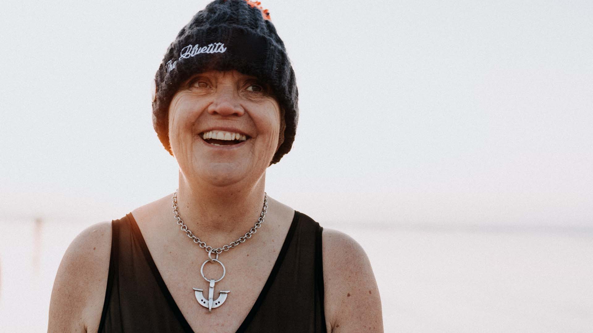 Richardson says cold-water swimming has changed her life