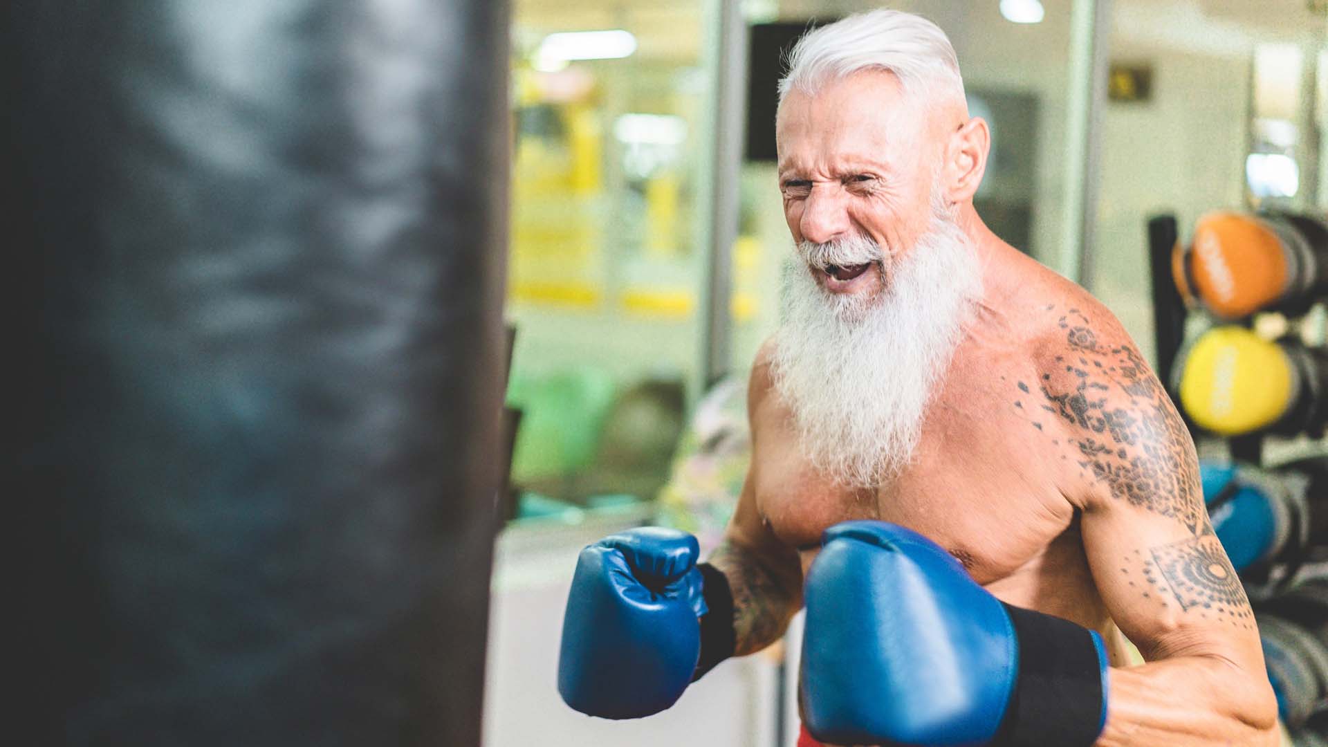 Indoor cardio options include boxing classes