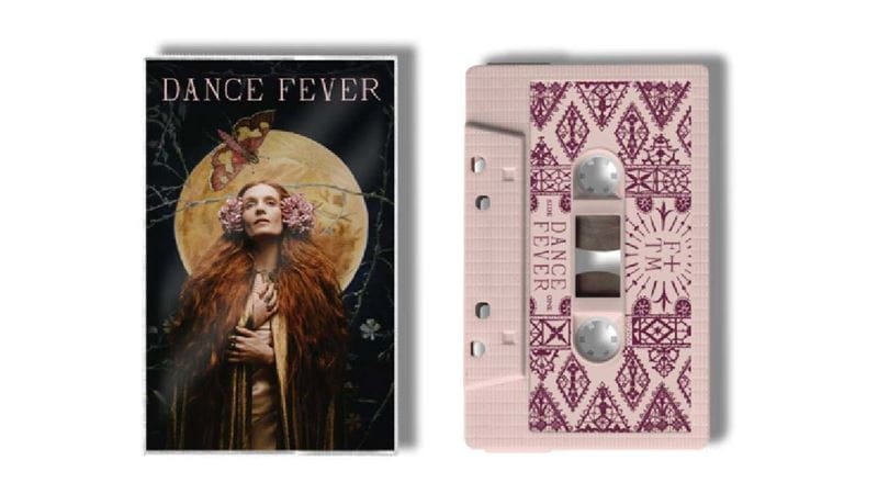 A cassette tape featuring  Florence And The Machine