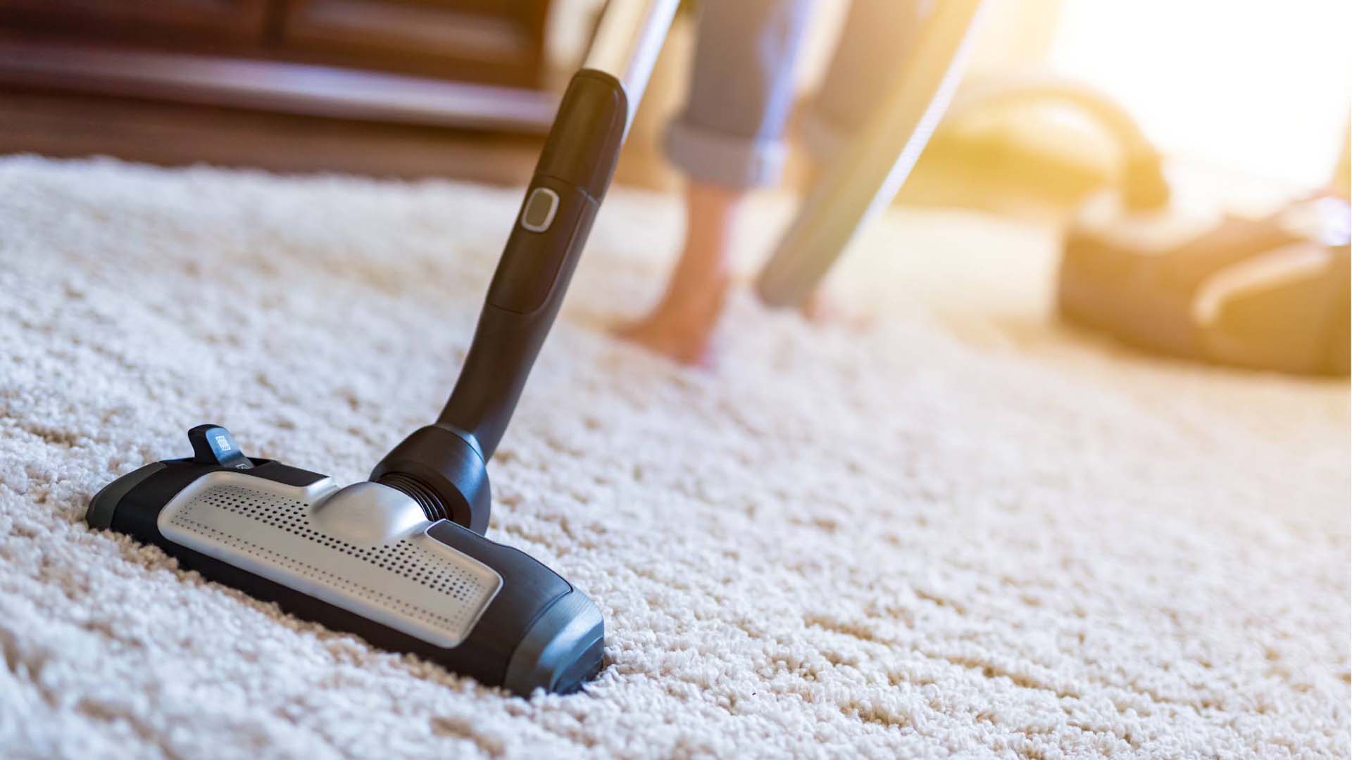 Vacuum on the carpet