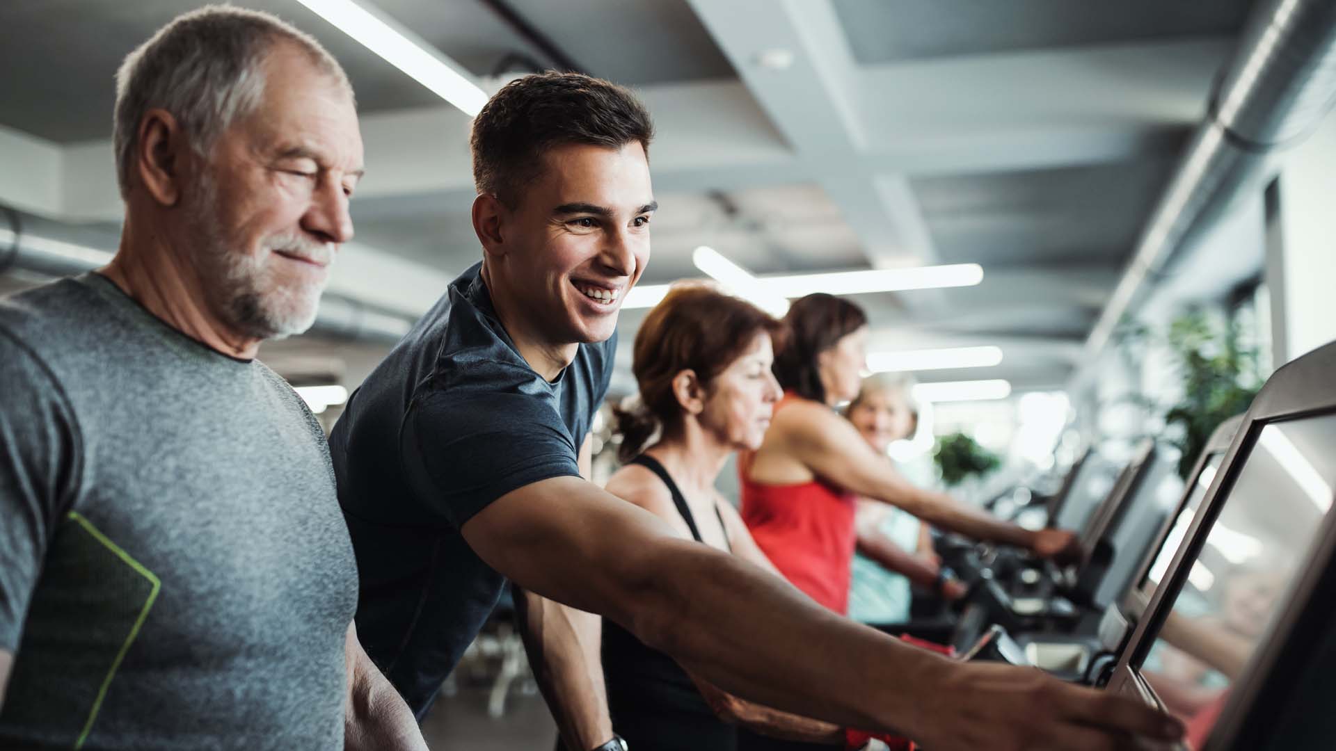 All gyms will have staff on hand to help you