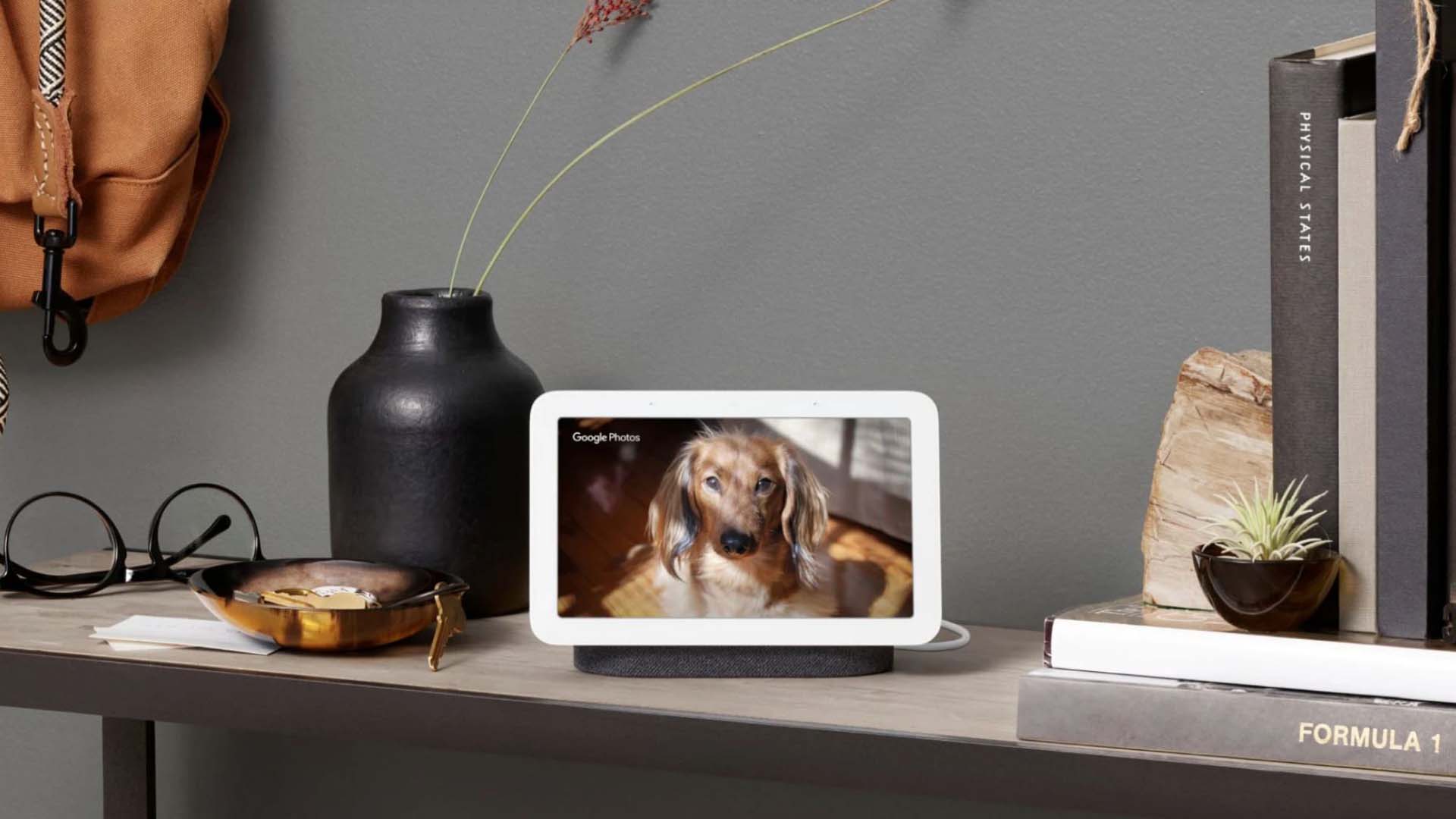 smart display in the kitchen