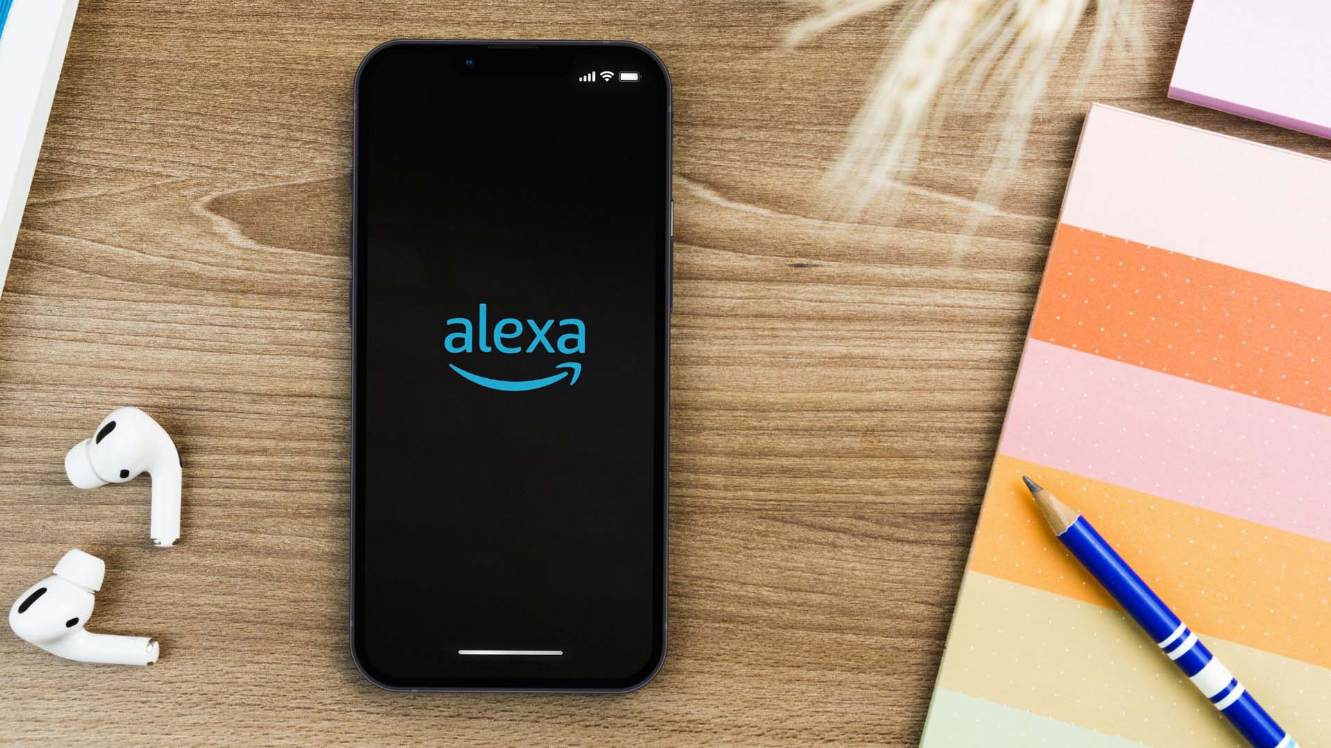 Alexa on a smartphone