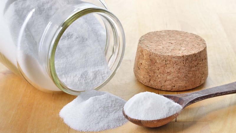 jar of bicarbonate of soda