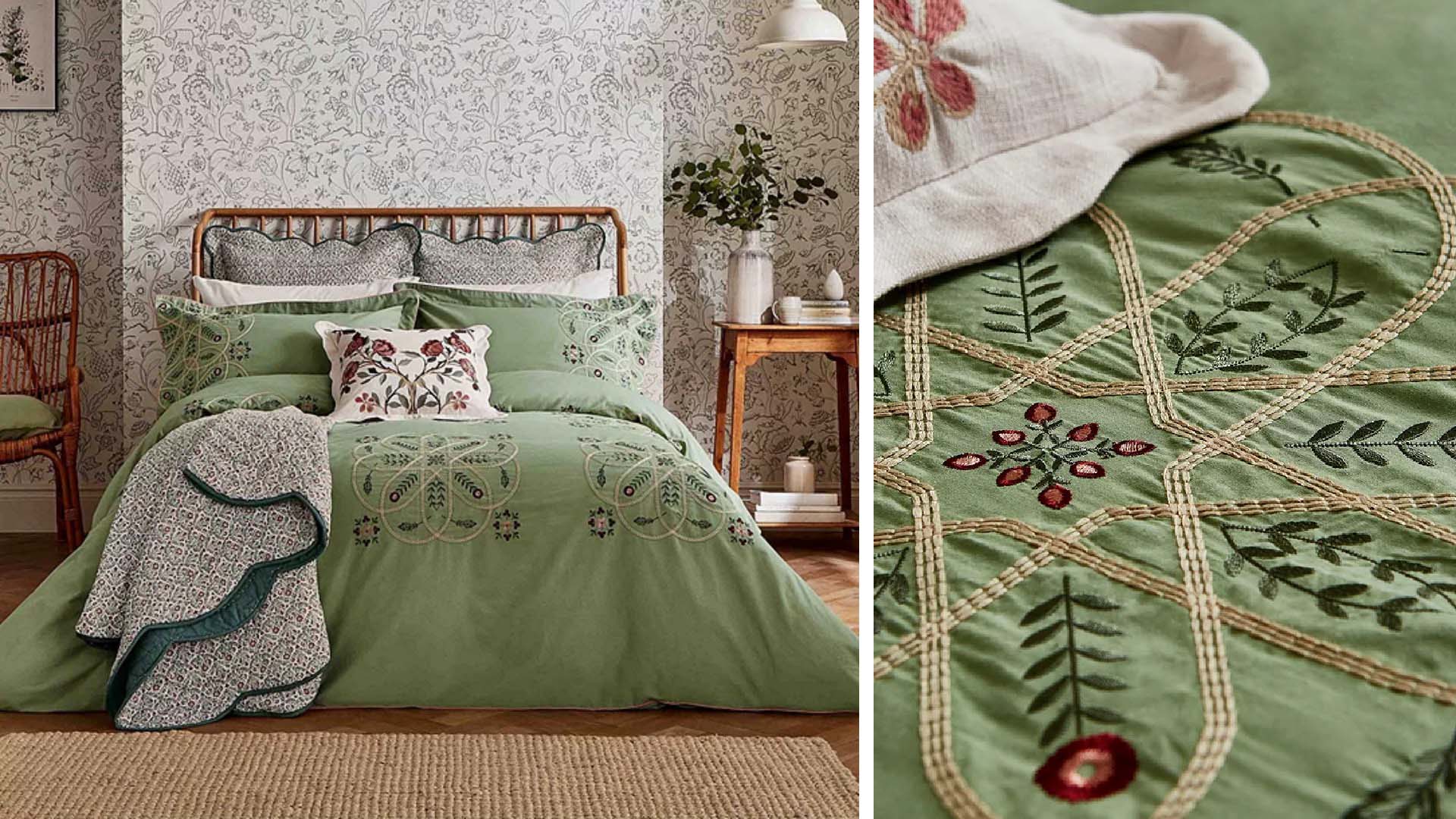 Green bedding