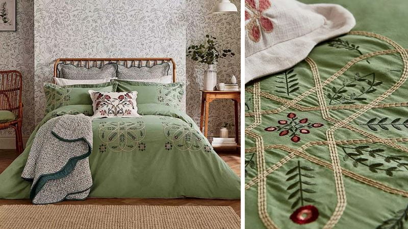 Green bedding