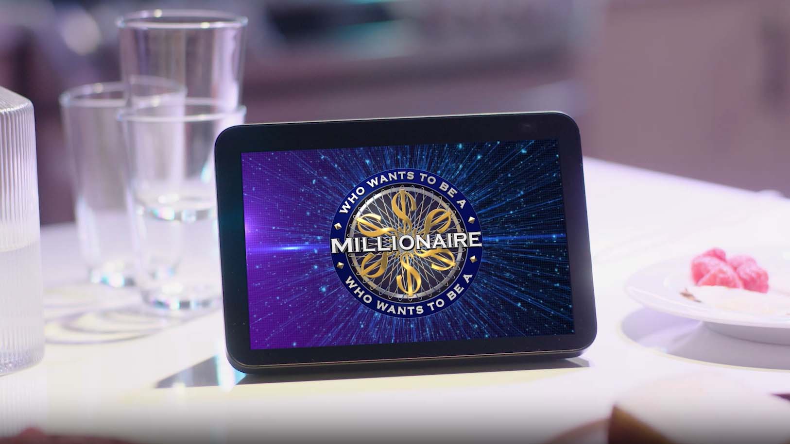 Who Wants to Be a Millionaire game on the Amazon Echo