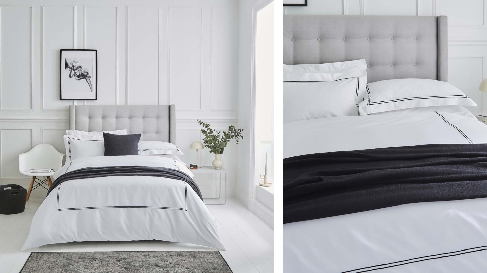 Muted tones for a relaxing bedroom retreat