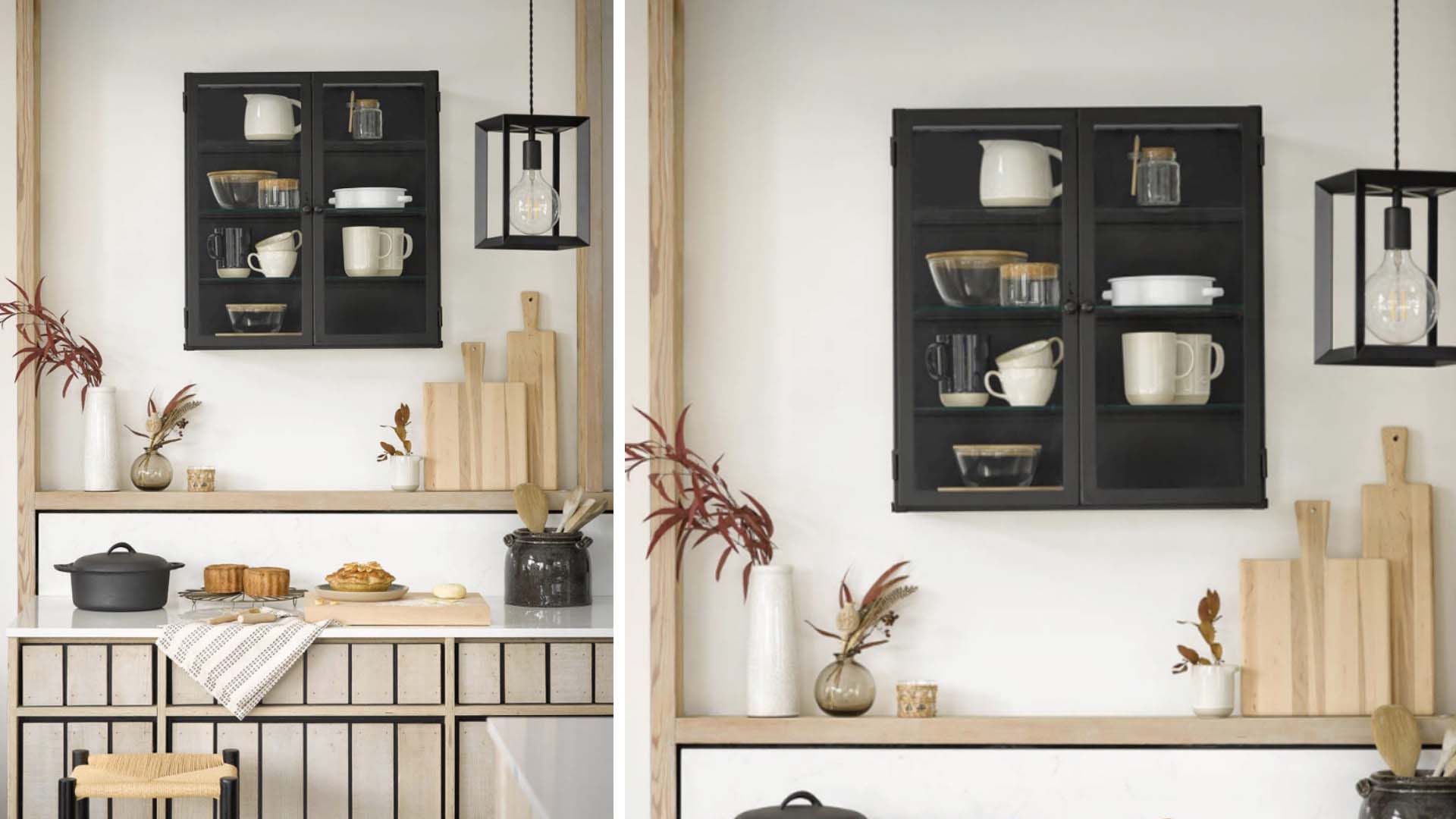 Kitchen storage cabinets