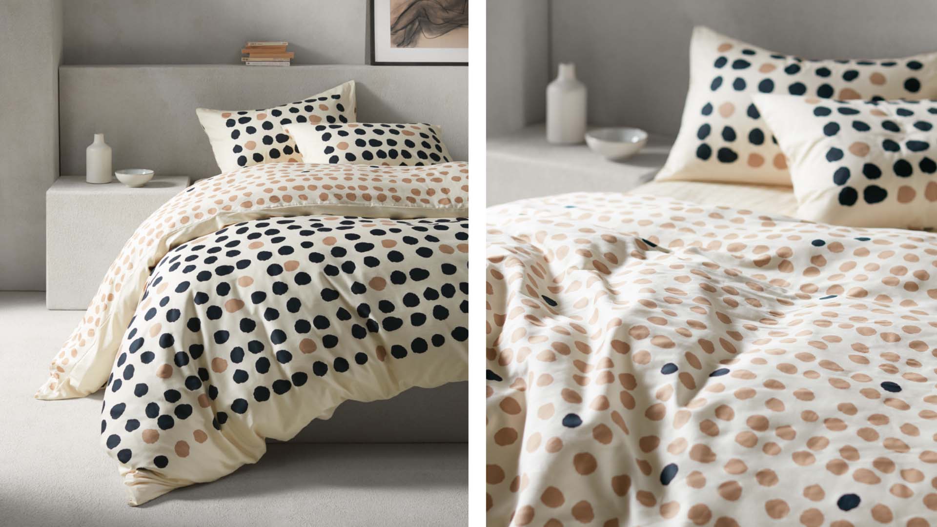 Gentle colour schemes for a soothing bedroom