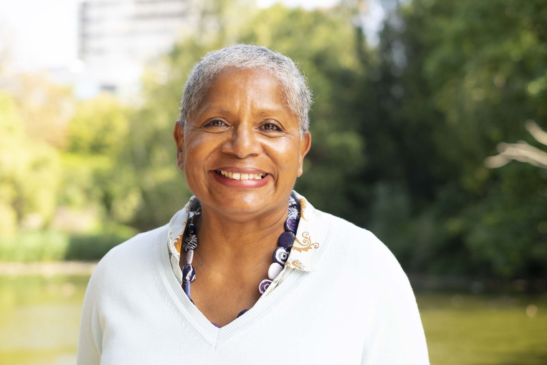Headshot of dementia patient Vesna Okaikoi