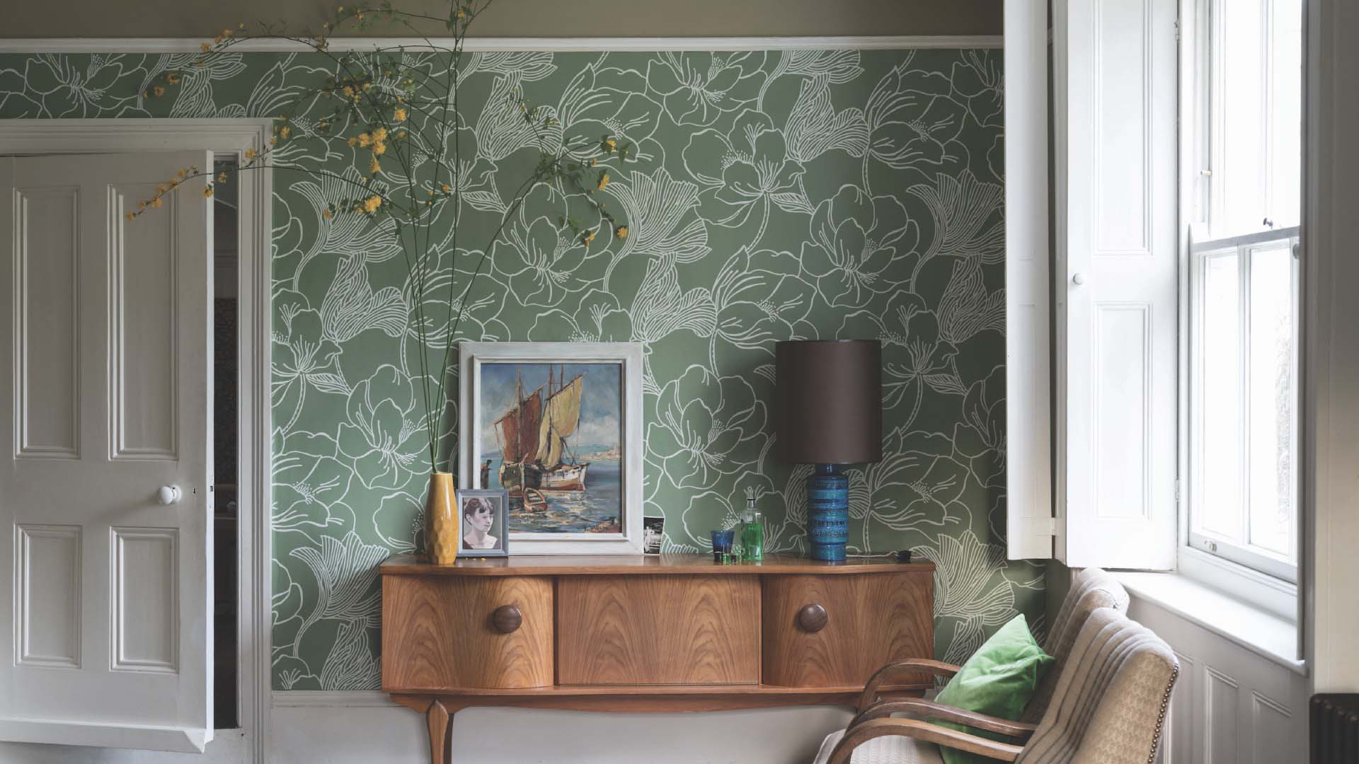 Living room wallpaper ideas: 10 clever ways to introduce wallpaper