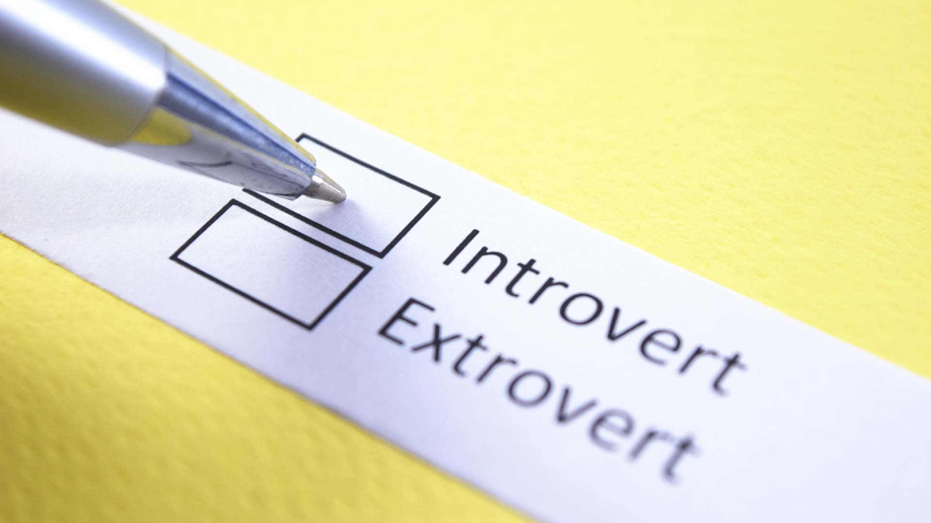 Whether you're an introvert or extrovert can help you find the right social connections