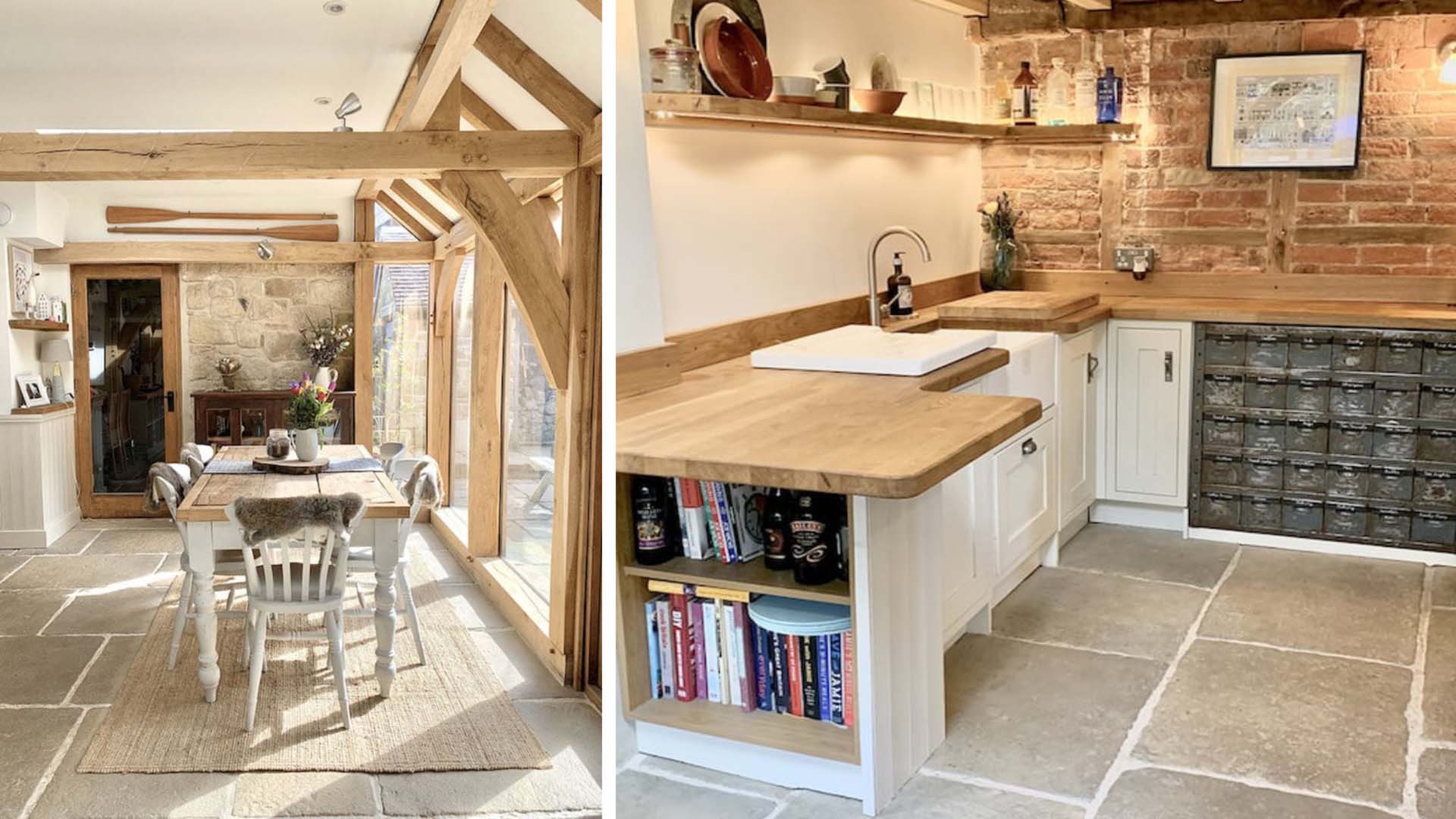 Kitchen conservatory flooring