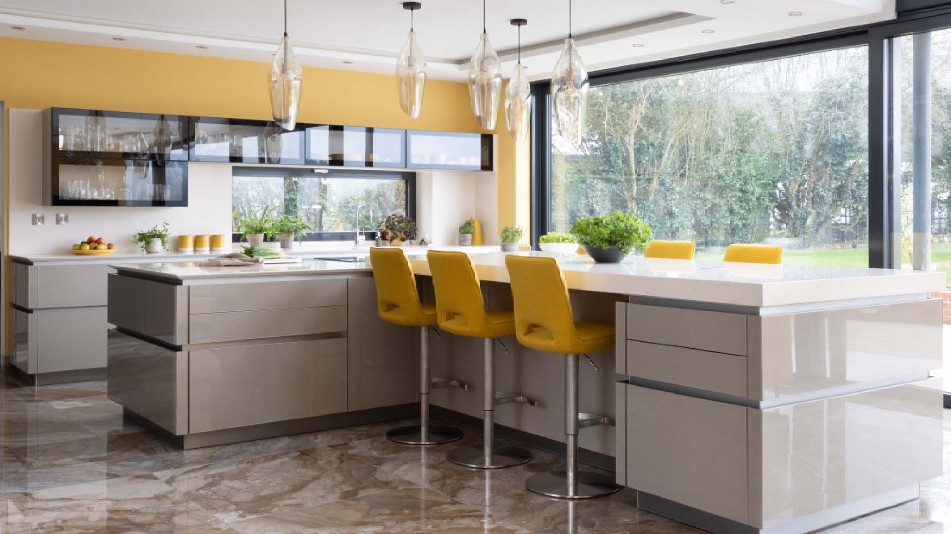bi fold windows and doors to let the light in