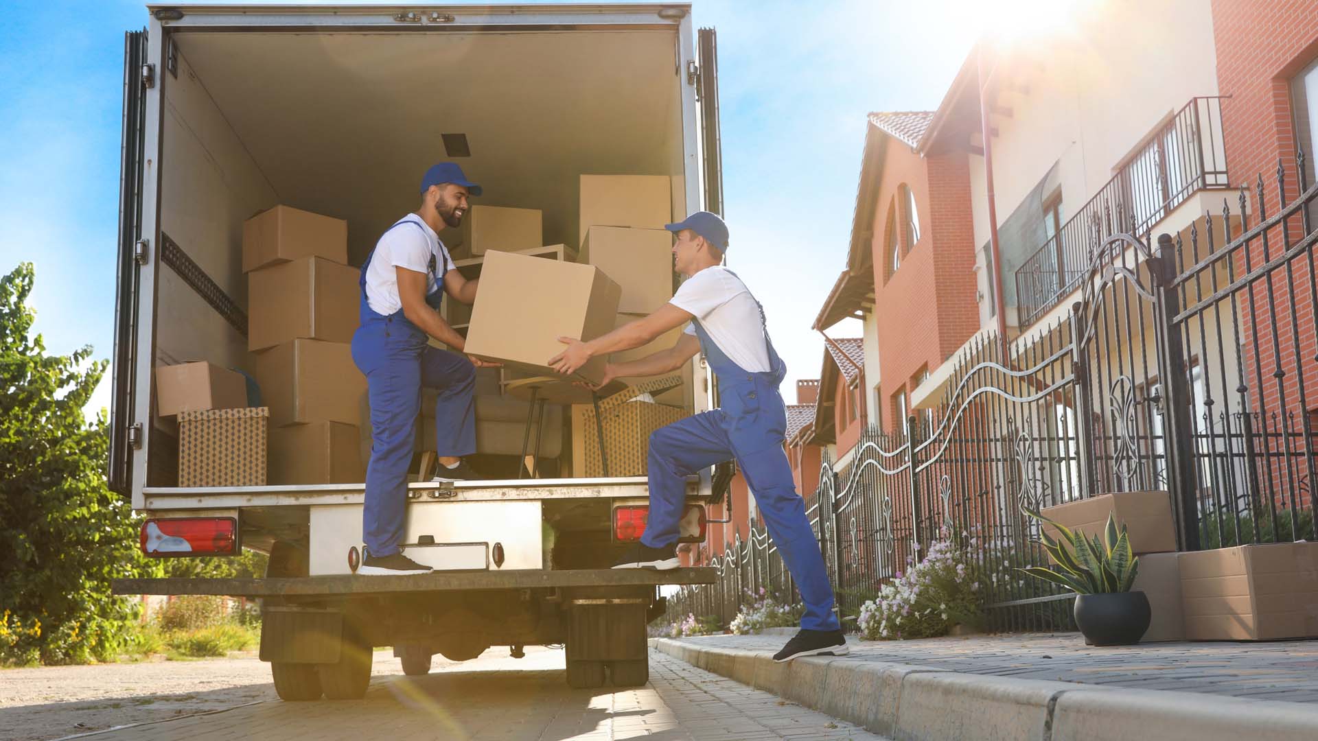 Removals van