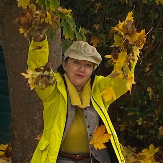 Adele Cherreson Cole in a yellow jacket
