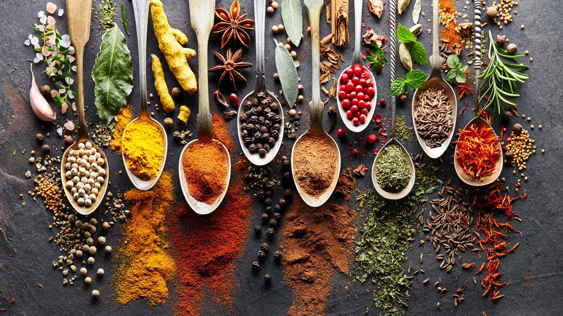 Spices and herbs help with nutrition 