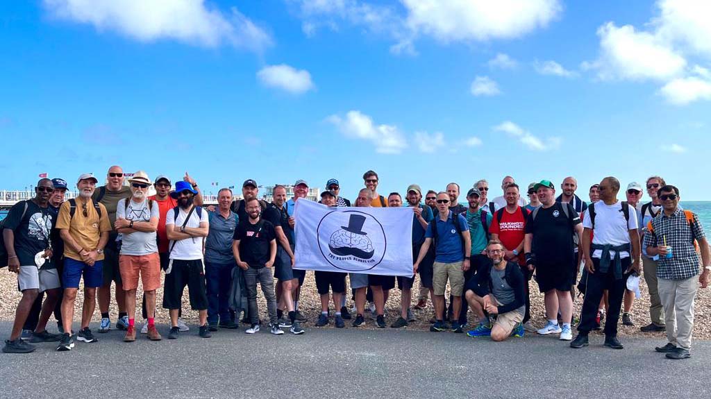 A gathering of the Proper Blokes Club