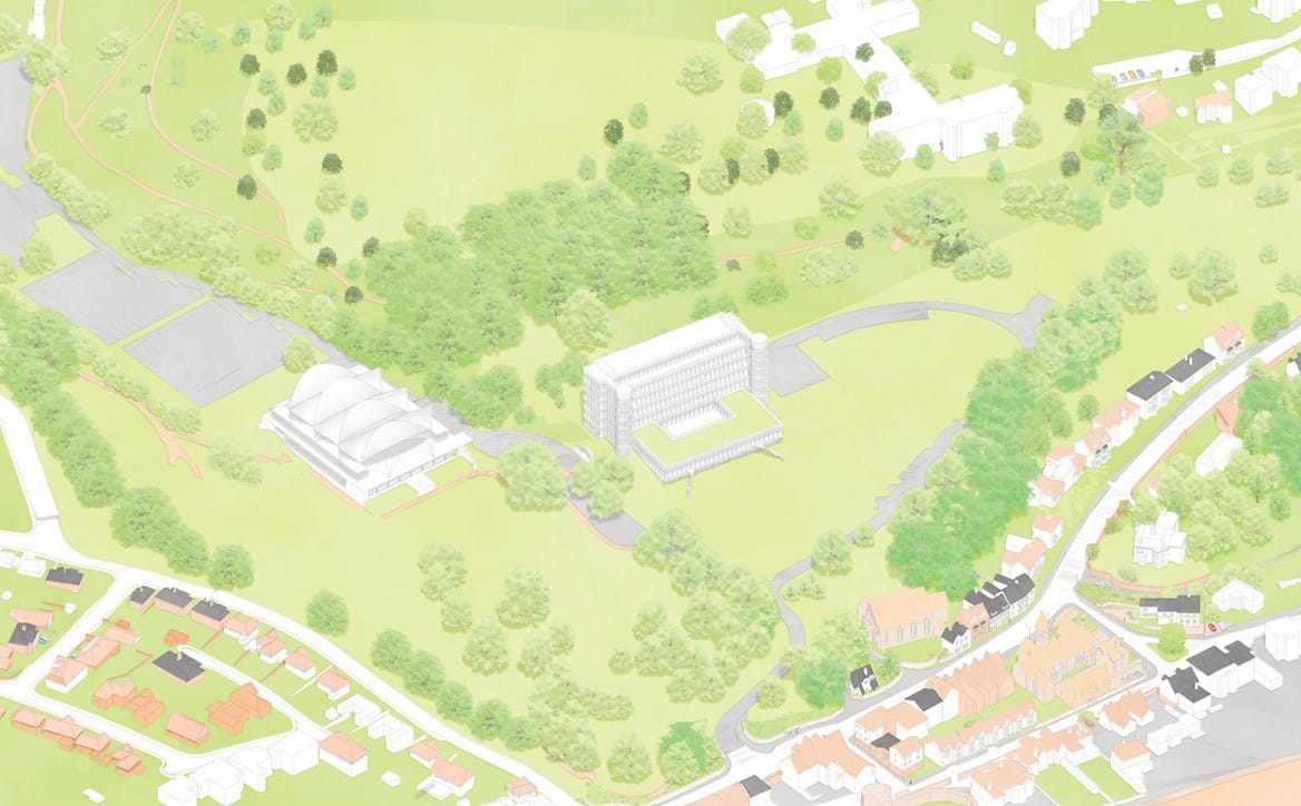 Enbrook Park Map