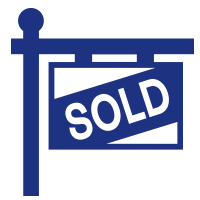 House sold sign