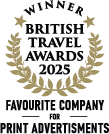 British Travel Awards 2025 Favourite Company For Print Advertisements