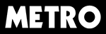 Brand logo for the Metro online