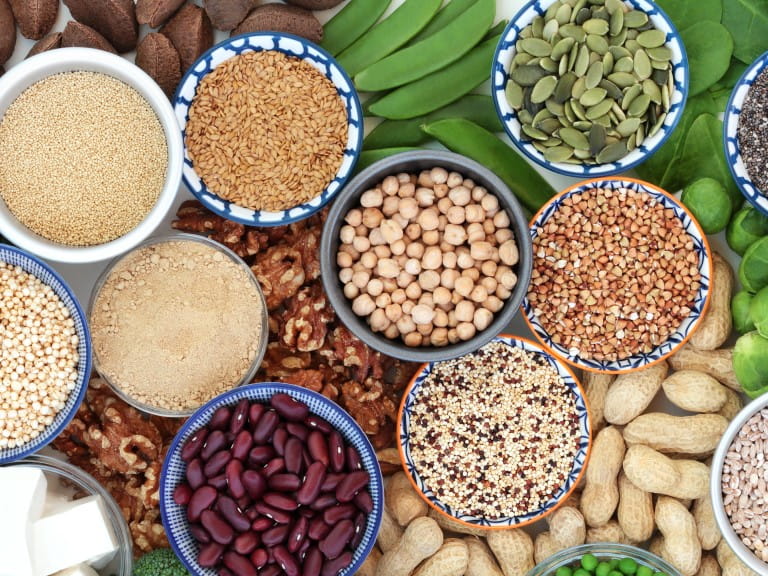 Bowls of plant-based protein | Getty/marilyna