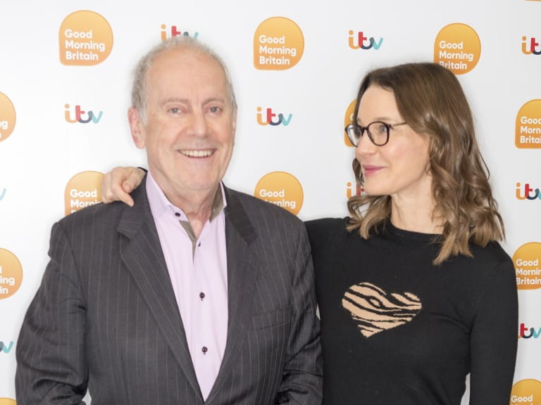 Susie Dent with her podcast co-host Gyles Brandreth |Ken McKay/ITV/Shutterstock