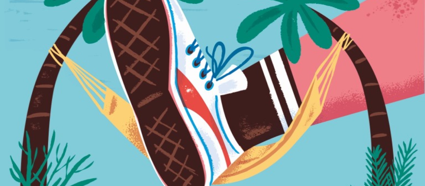 An illustration depicting someone resting their Achilles tendon | Iker Ayestaran