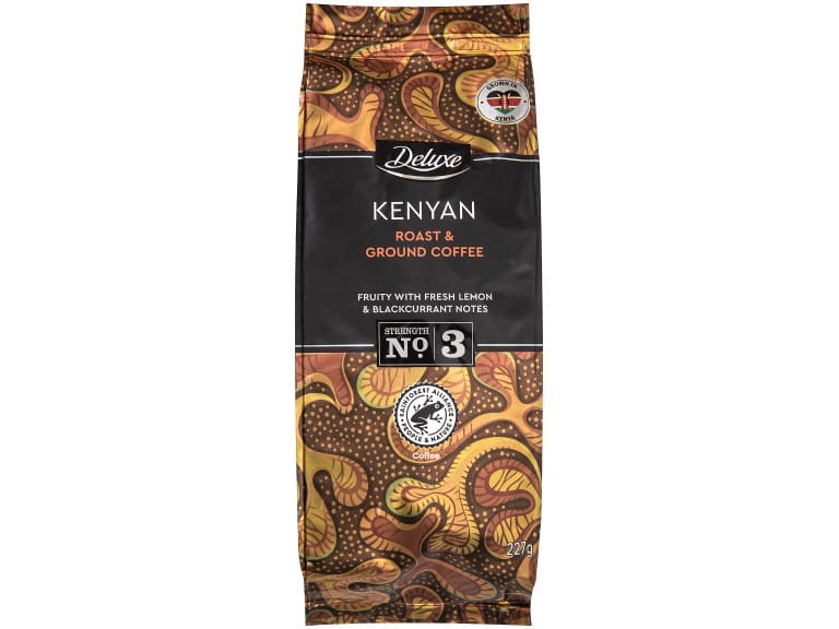 Deluxe Kenyan coffee Roast and ground | Lidl