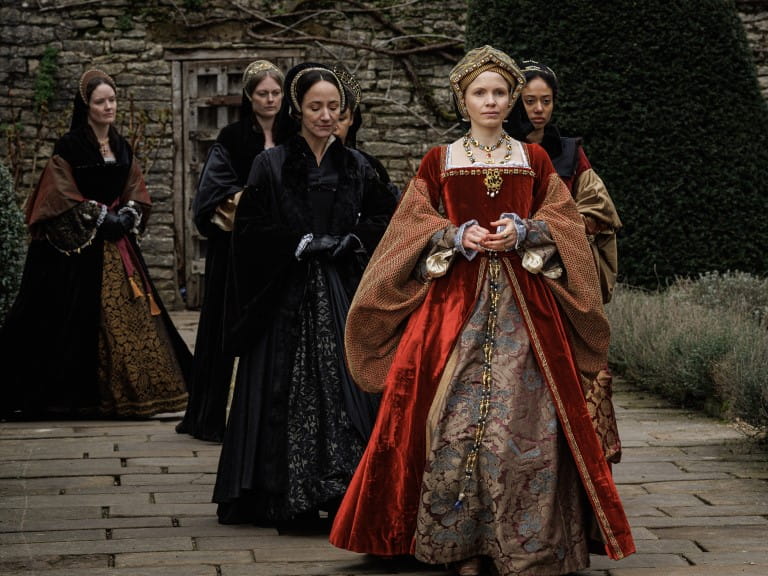 Kate Phillips as Henry VIII’s third wife, Jane Seymour, in Wolf Hall: The Mirror and the Light