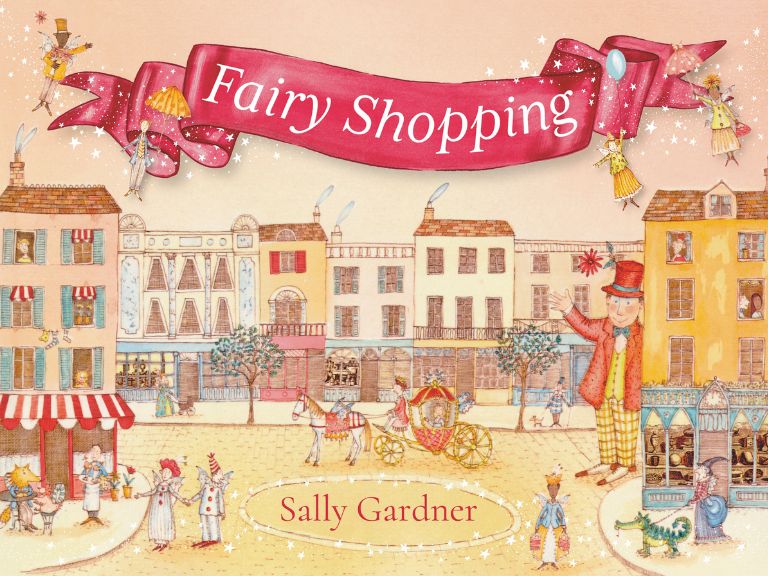 Book cover for Fairy shopping, Sally Gardner