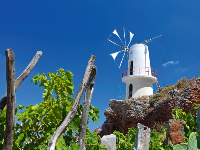 A traditional  windmill in the  Lasithi region| Getty