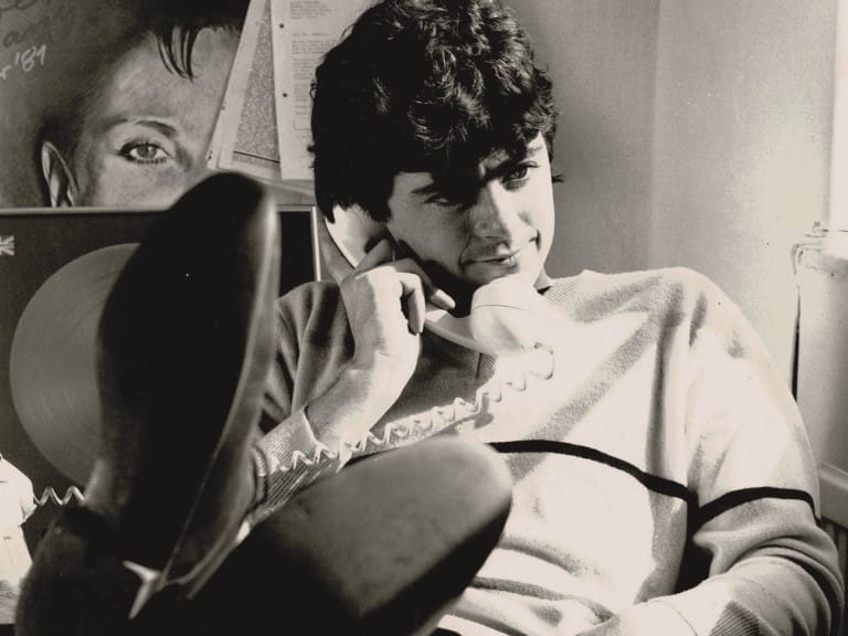 Alan Edwards in his time working for the Rolling Stones | Photo taken from I Was There: Dispatches from a Life in Rock and Roll by Alan Edwards 