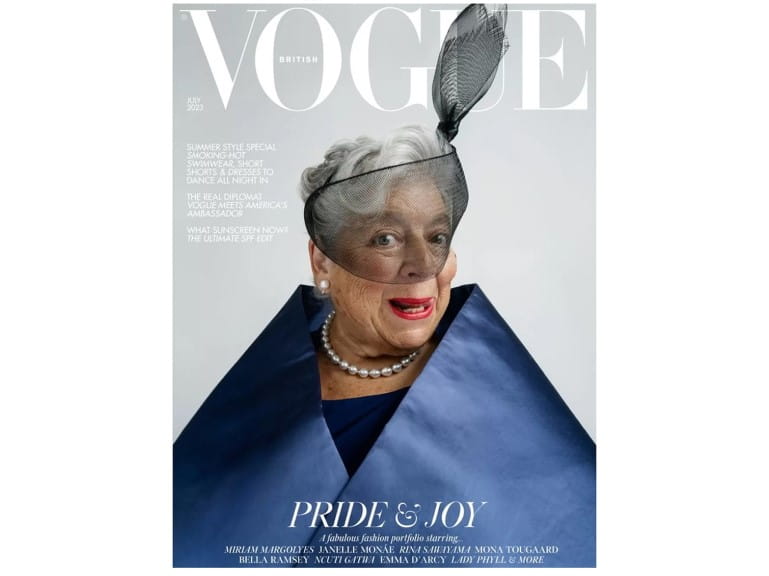 Miriam Margolyes | Image credit: Vogue