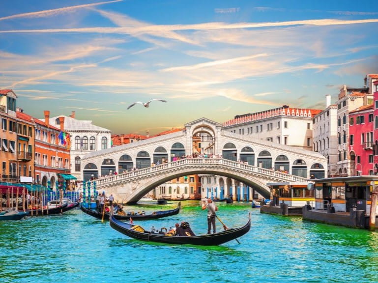 Rialto Bridge Venice Grand Canal